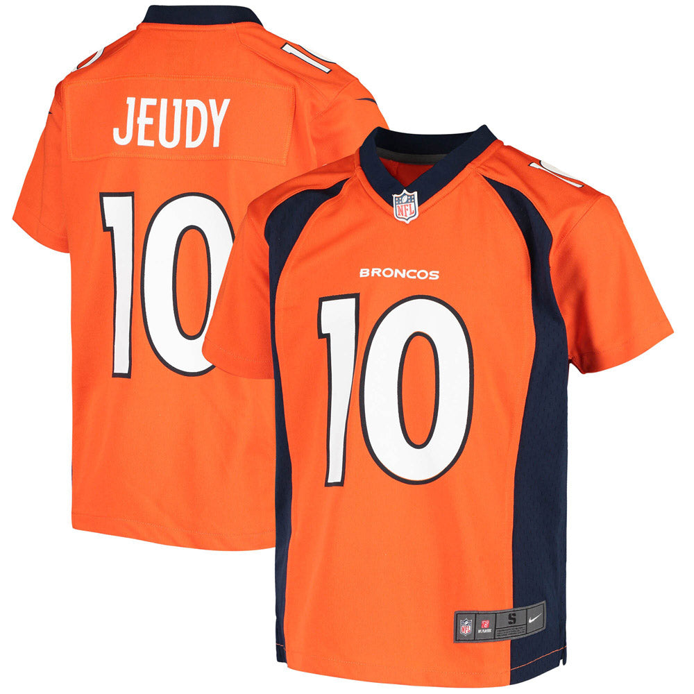 Youth Denver Broncos Jerry Jeudy Game Jersey Orange