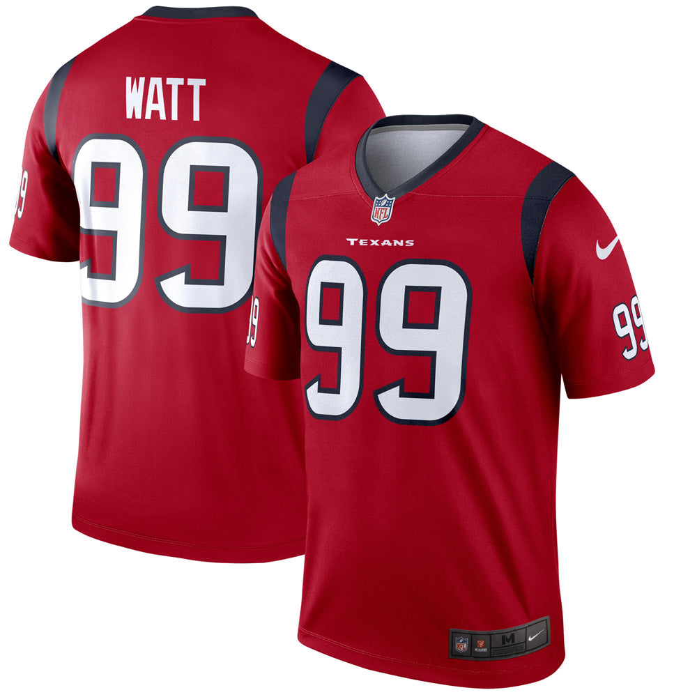 Men's Houston Texans JJ Watt Legend Jersey - Red
